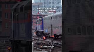 Wait for the surprise... Intense Chicago Trains #Chicago
