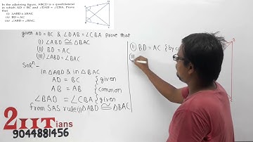TRIANGLES Ex 10.1 Q6 Class 9 Maths ICSE  ML Aggarwal Solutions
