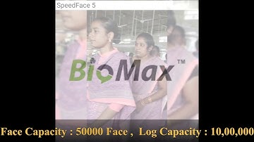 Performance of  Biomax Speedface5 | Touchless attendance | face attendance | Speedface 5