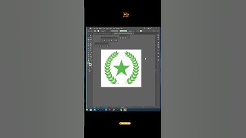 Create a Laurel Wreath in Adobe Illustrator using transform tool and brushes