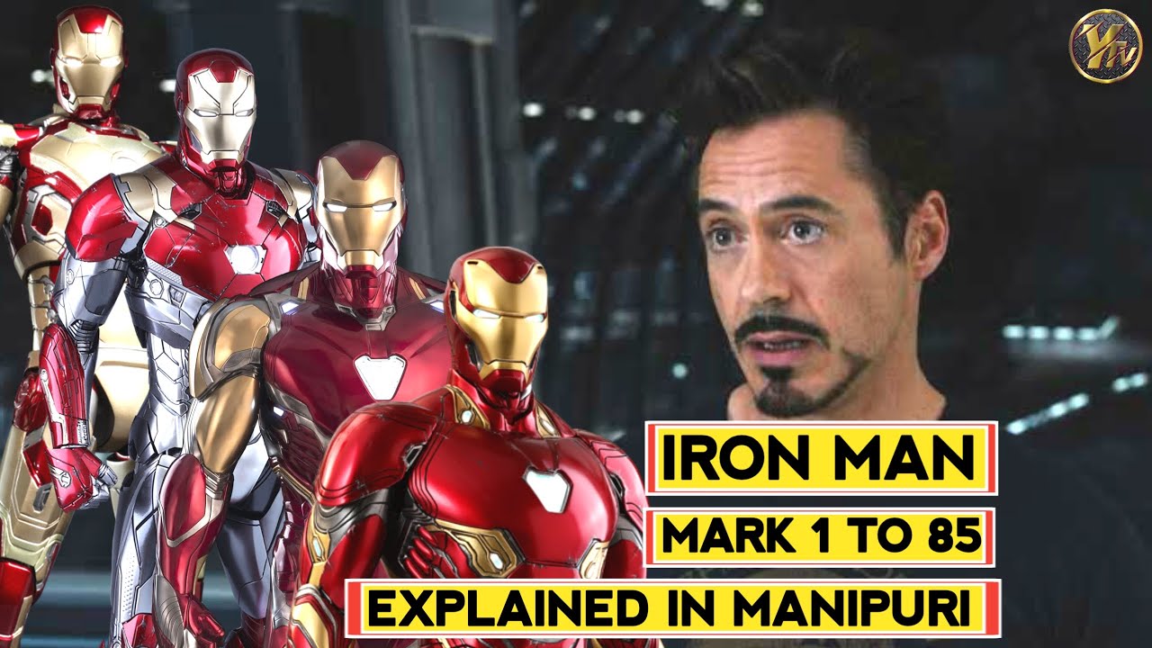 Iron Man Suits From Mark 1 To Mark 85 In MCU Marvel 🔥🔥 Explained In Manipuri 