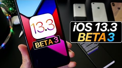 iOS 13.3 beta 3 We are Getting Close to a Release