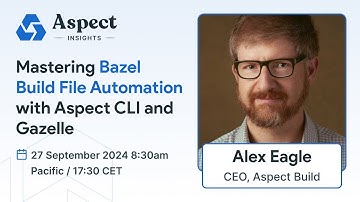 Mastering Bazel Build File Automation with Aspect CLI and Gazelle