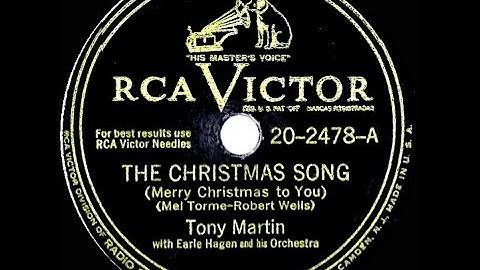 1947 Tony Martin – The Christmas Song