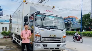 Giới thiệu xe tải Jac N900 thùng bảo ôn độc nhất trên thị trường Việt Nam, tải 9 tấn thùng dài 7m.