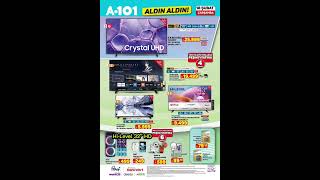 A101’de Televizyon Fırsatı! 55” 4K TV 19.499 TL 🔥