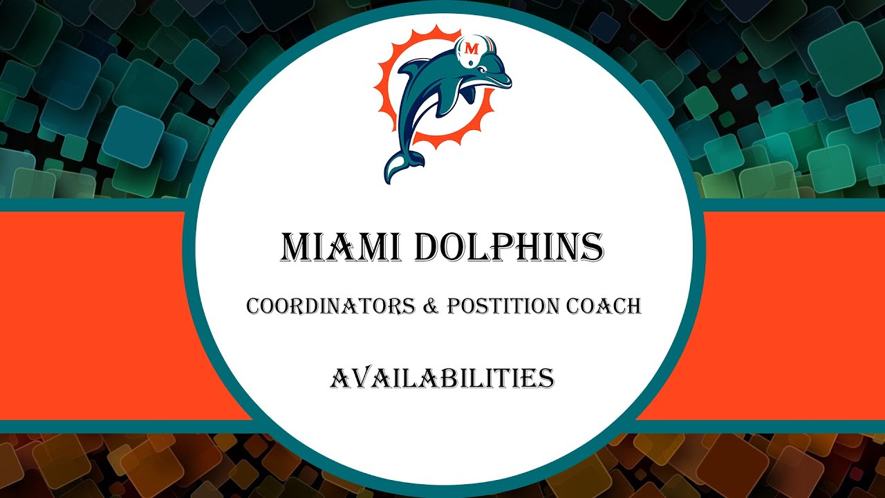 Miami Dolphins Tight Ends Coach Jon Embree Meets with the Media 08 21 2022