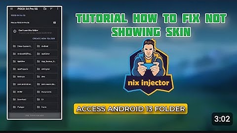 How to fix not showing skins of Nix injector in MLBB | A Comprehensive tutorial for MLBB lover