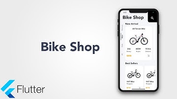 flutter UI speed Code | Flutter Bike Shop | Flutter UI design | speed code | shop ui flutter