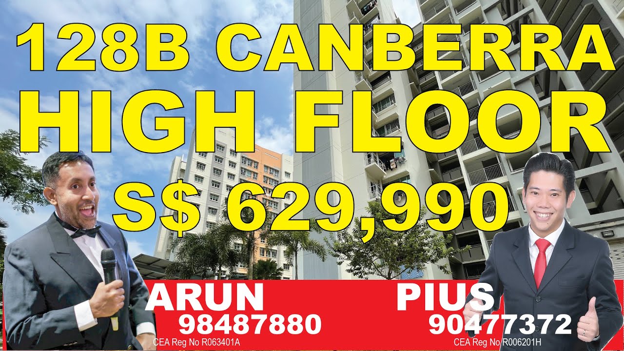 128B Canberra Street For Sale - 4 Room HDB - $629,990