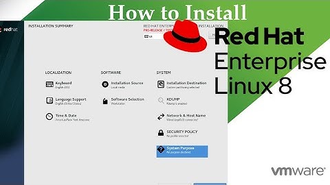 How to install rhel 8 on VMware workstation 15 Pro version 15.5 || Rhel 8 Installing  || 2020