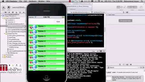 Learning iOS Development Part 10 UITableView Delete Cells360p H 264 AAC new 1