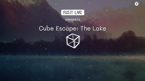 Cube Escape: The Lake Game Walkthrough