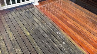 HOW TO: Cleaning a Deck with Oxygen Bleach (NOT Chlorine Bleach!)
