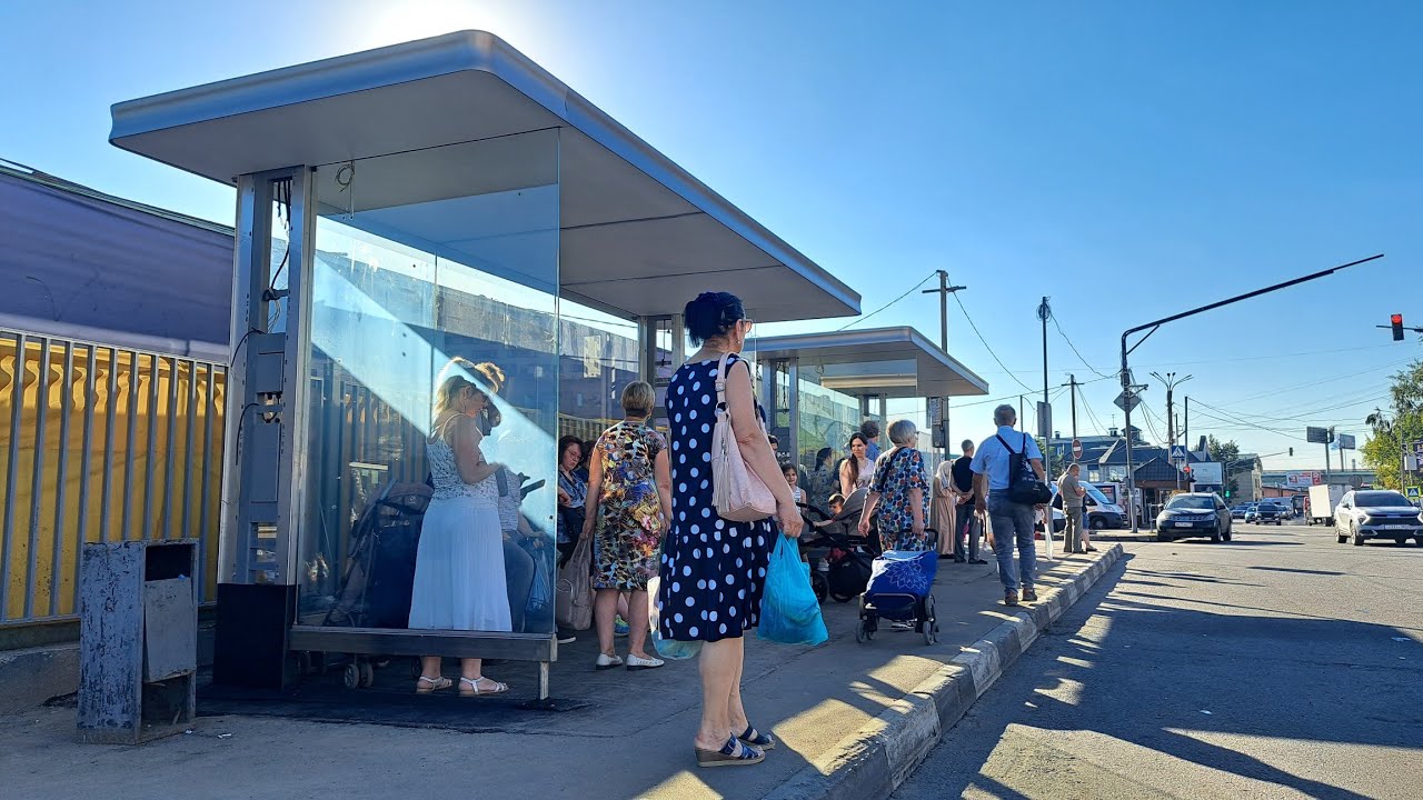 г. Люберцы, Инициативная улица. Платформа Люберцы-1. Рынок. Смарт ...