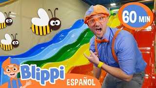 El colorido día de juego de Blippi | Blippi | Moonbug Kids Parque de Juegos