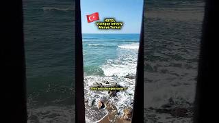 Mesmerizing Sea Waves In Alanya Natures Power At Vikingen Infinity Hotel