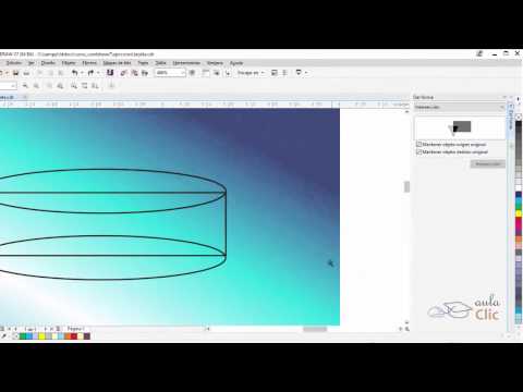 Curso de CorelDraw X7.  Solución ejercicio 8. 1.