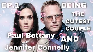 Paul Bettany and Jennifer Connelly being THE CUTEST COUPLE for 3 minutes straight