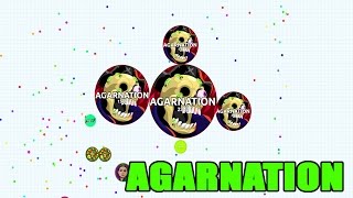 Agar.io Guest Video by AgarNation - Destroying Teams!