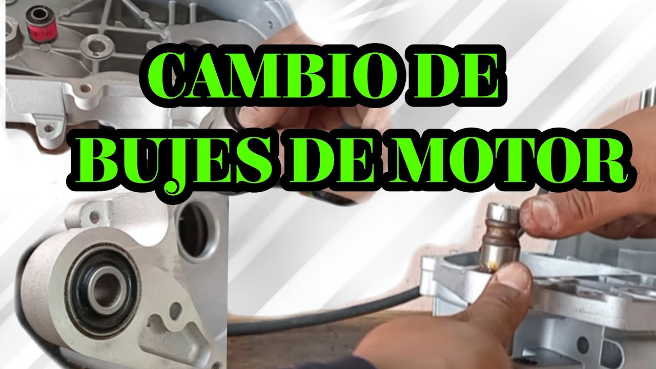 Como cambiar los bujes de motor y Buje de amortiguador de motoneta gy6 scooter