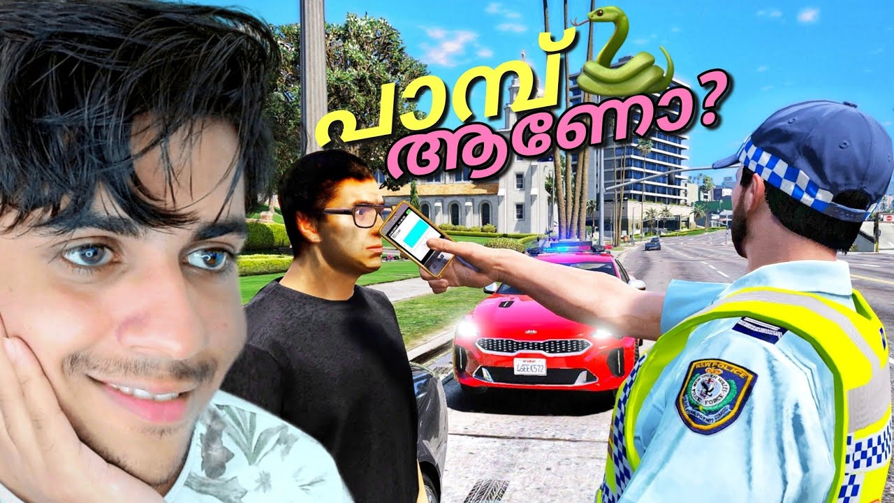 പോലീസ് പരിശോധന👮‍♂️I'm a police in GTA 5