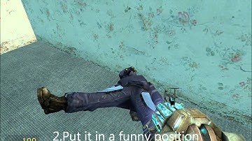gmod how to use the RT Camera