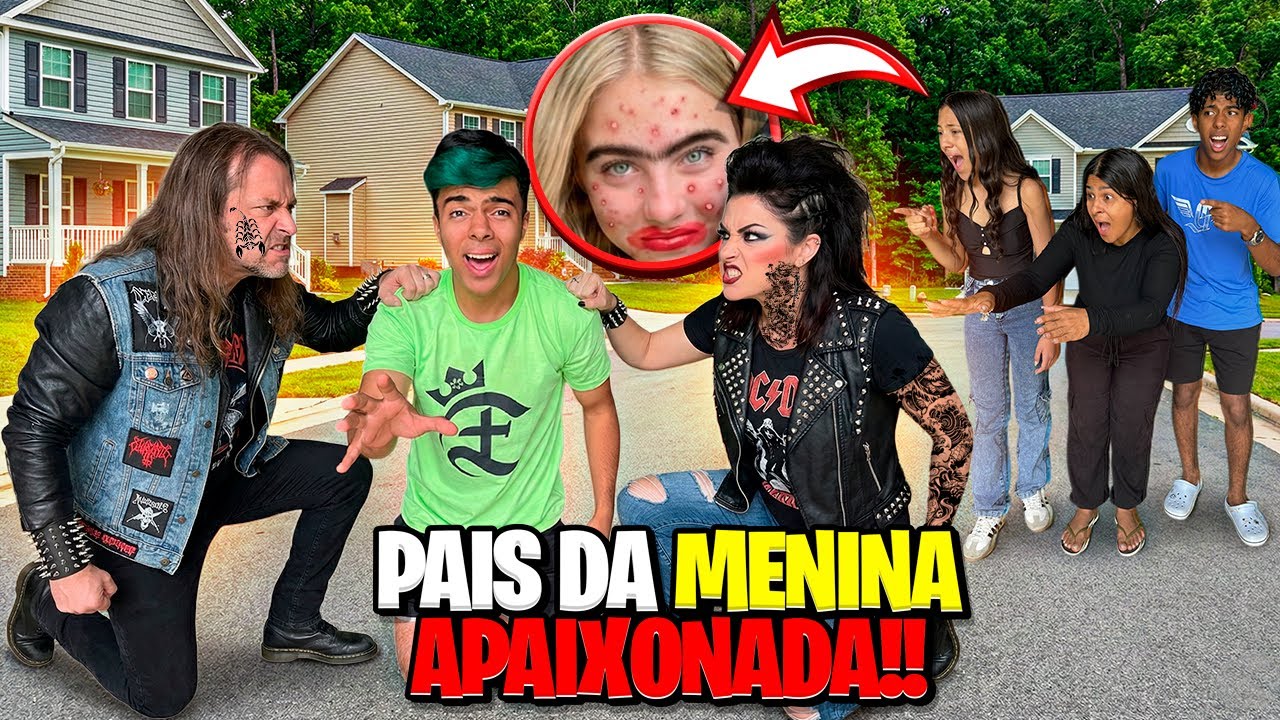 O PAI VALENTÃO DA MENINA BIZARRA VEIO ATRÁS DO ESTEVÃO!!😱😱 *vai derrubar o portão