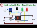 Short Circuit Overload Protection For Battery Power Supply