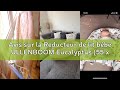 Avis sur la Reducteur de lit bébé ULLENBOOM Eucalyptus (55 x 95 cm) Cocon bébé, Nid de bébé, nid en