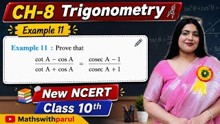Class 10 Maths | Chapter 8 | Example 11 | Introduction To Trigonometry | NEW NCERT | Mathswithpar...
