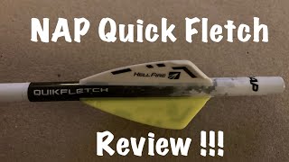 NAP quick fletch Review!! NAP Quickfletch Review!!!