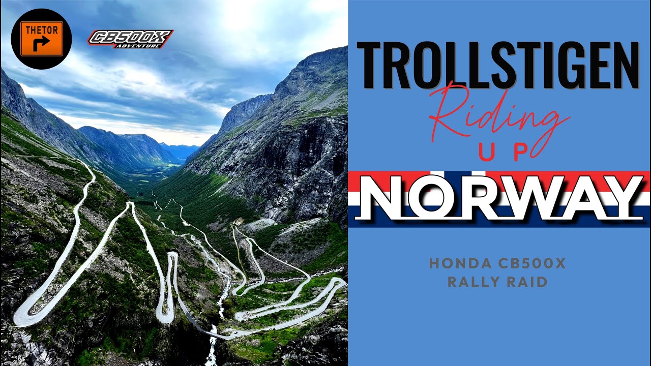 Trollstigen | Norway | Honda CB500X Rally Raid