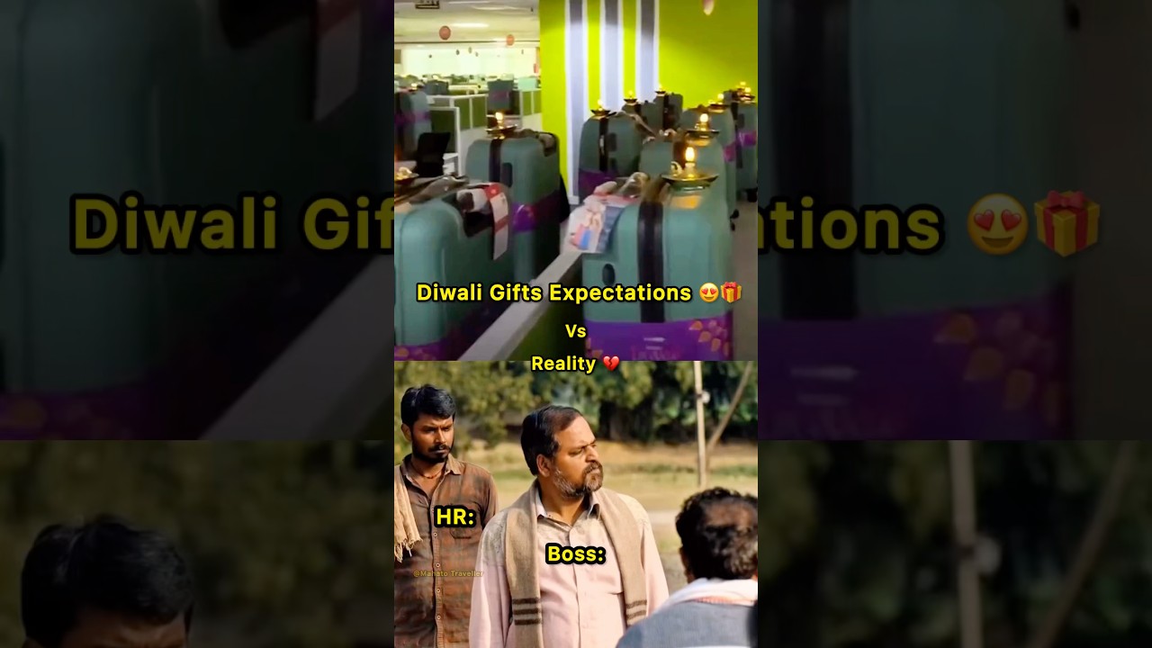 Diwali Gifts Expectations vs Reality | 