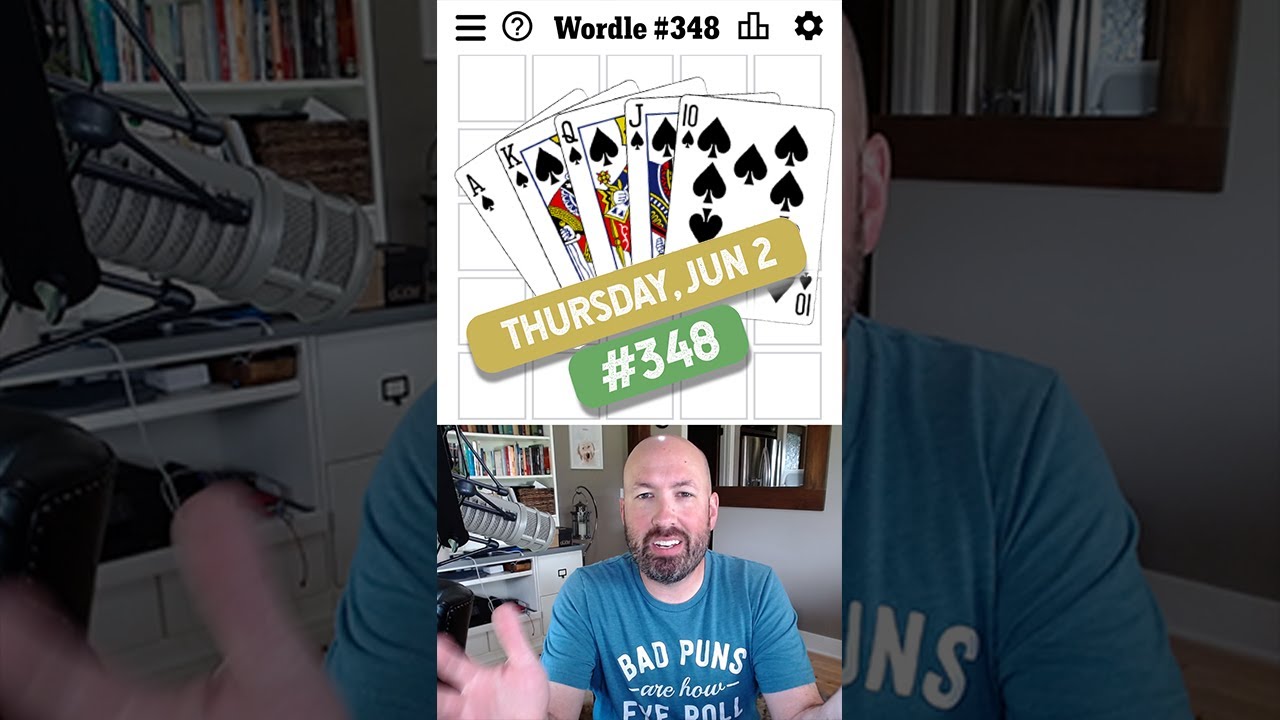 Can I get a ROYAL FLUSH with today's Wordle? YouTube