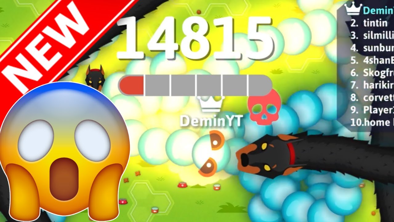 Head to Head 🐍  SNAKE.IO 🐍  Funny Gameplay Snake Game 2023