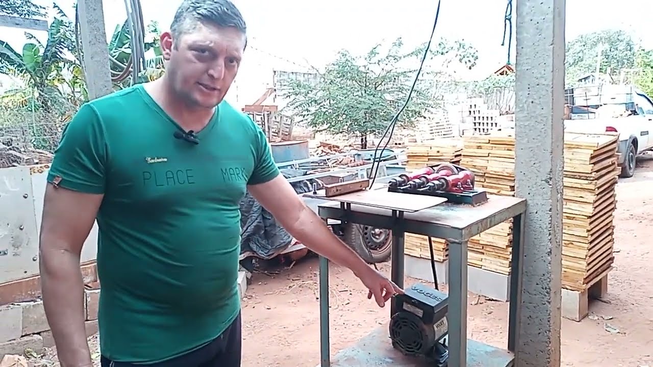 FURADOR DE CAIXILHO PARA APICULTURA COM 03 BLOCAS