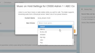 Music on Hold - USA Dialer Services Tutorial screenshot 5