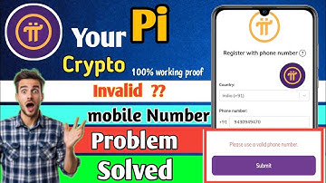 Pi use a valid phone number problem 😭 solved 🥳👑 | pi invalid phone number solved