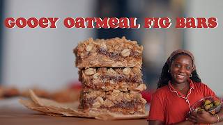 Fig Newtons ain't got NOTHING on these Oatmeal Fig Bars using Fresh Figs ✨