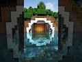 build a house in the sea #minecraft #minecraftshorts #mc #sea