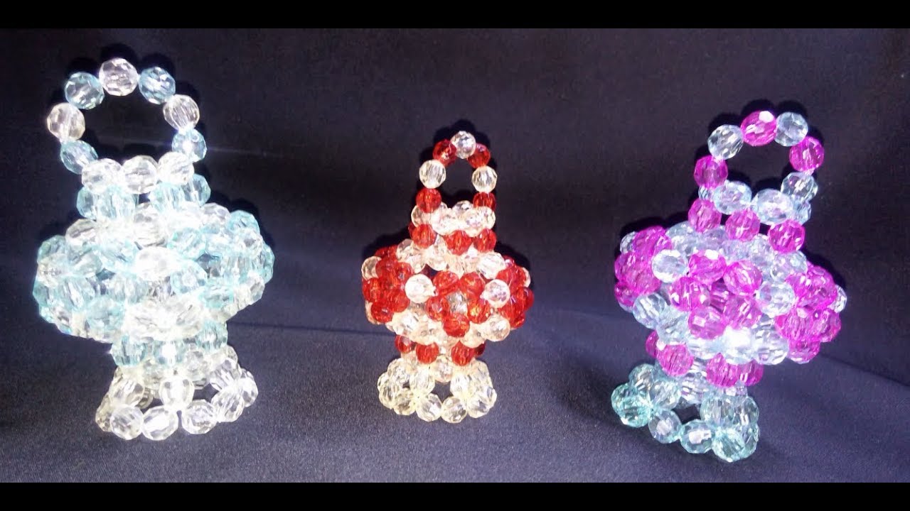 طريقة عمل فانوس صغير بالخرز