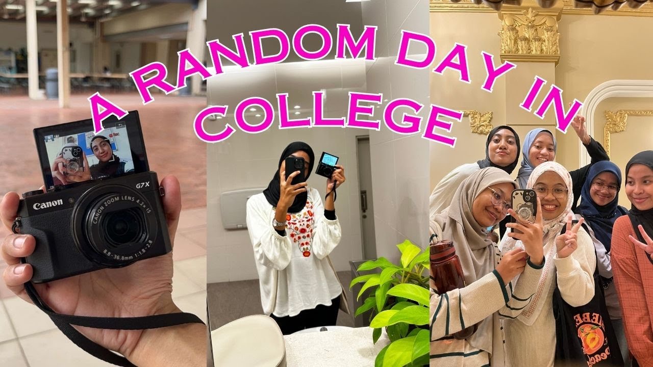 A Random Day in College [VLOG] - YouTube
