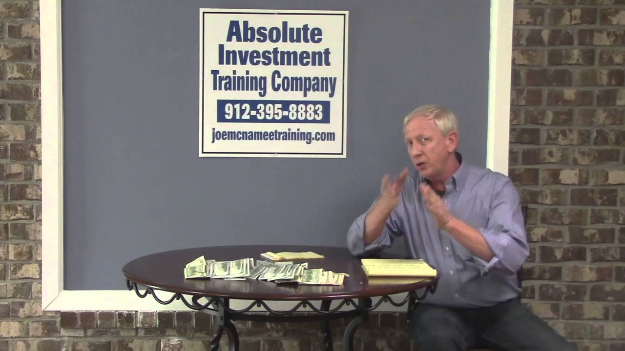 Real Estate Investing Teacher Joe McNamee Is Coming to Your City YouTube