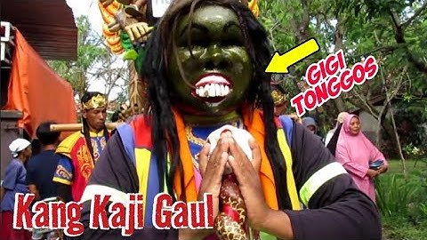 Arak-arakan singa Depok Andi putra 2, Kedok menyon tonggos | Kang Kaji Gaul Voc Melov