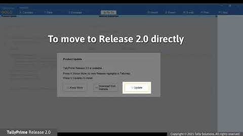HBS SOLUTIONS | How to Migrate Company Data to TallyPrime Release 2.0 to 3.0 | TallyHelp