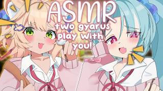 ASMR Discovered by Two Gyaru Schoolgirls