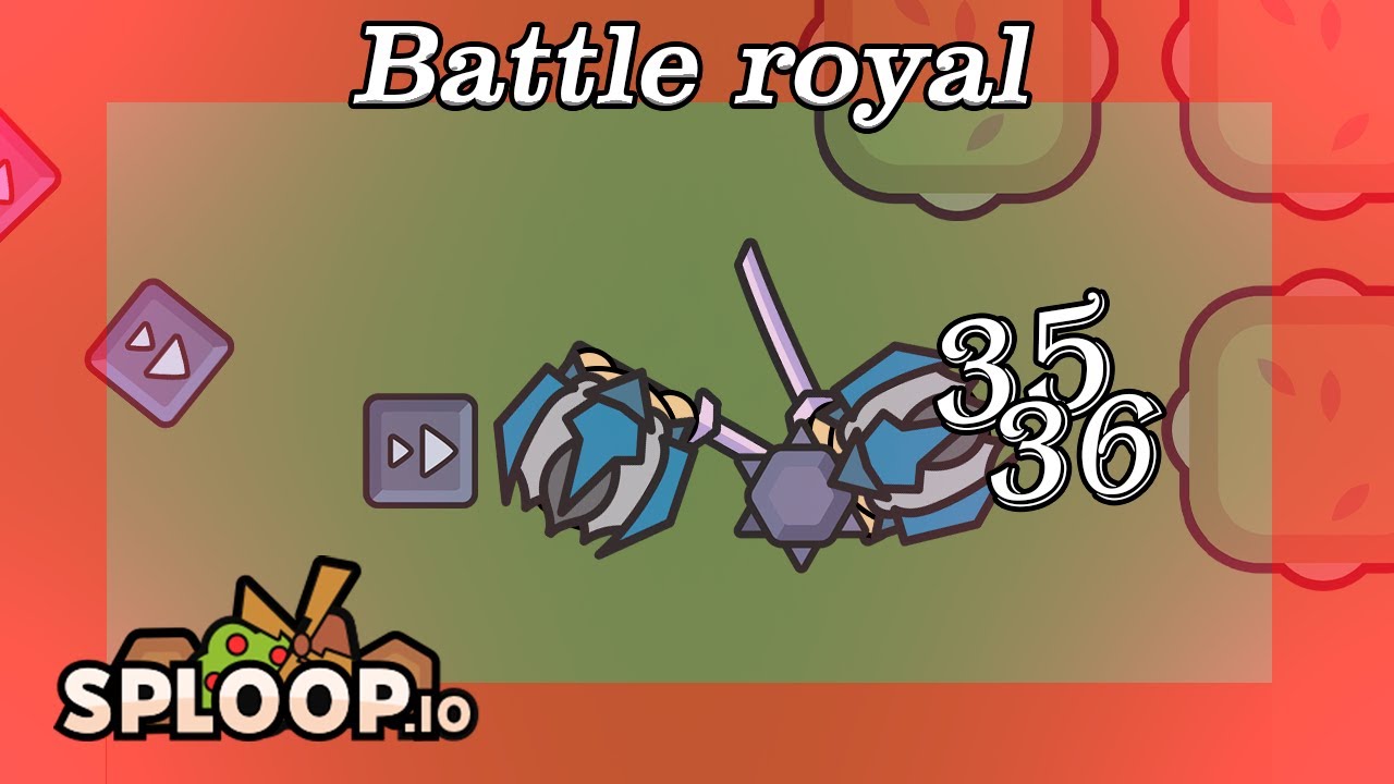 Playing THE NEW BATTLE ROYAL MODE with BOOST on SPLOOP.IO - YouTube