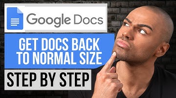 Hoe u Google Docs weer op normale grootte krijgt - Stapsgewijze Google Docs-zelfstudie