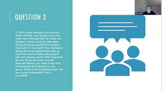 Small Group interaction